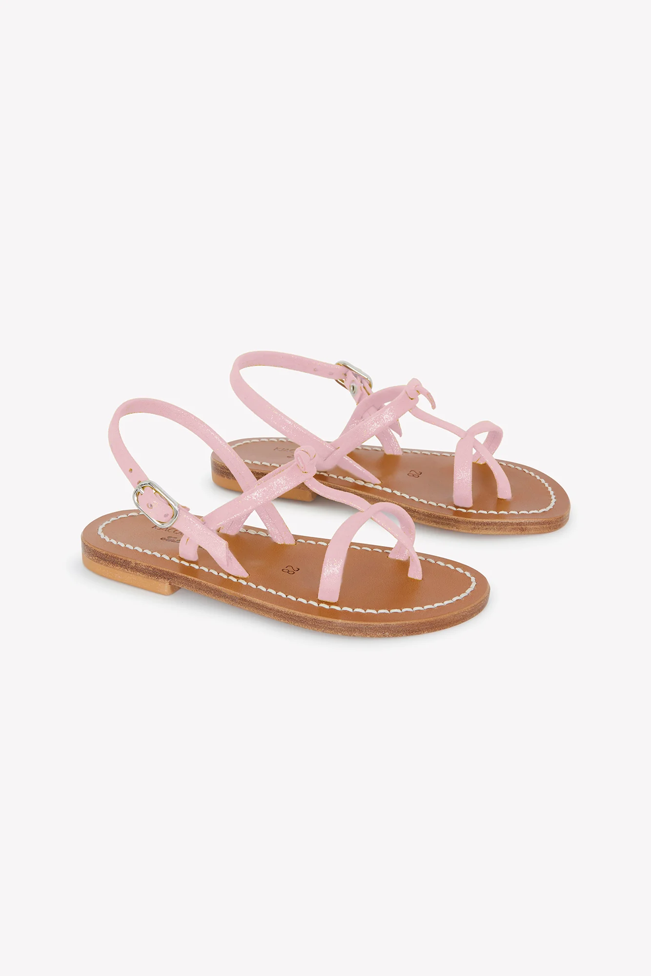 Sandales Violeta - Rose pâle KJacques x Tartine et Chocolat - Image 7