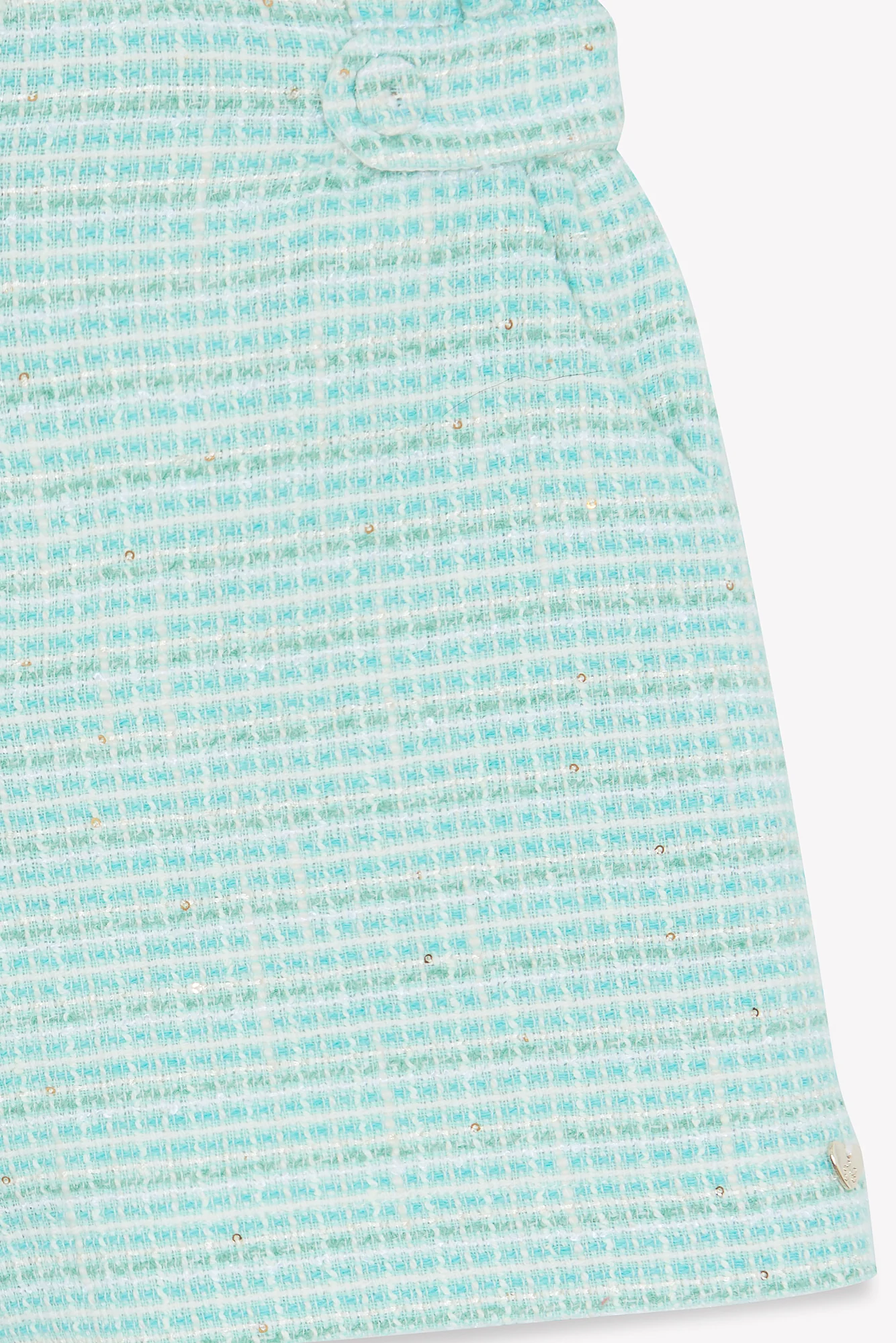 Short - Aigue marine tweed - Image 5