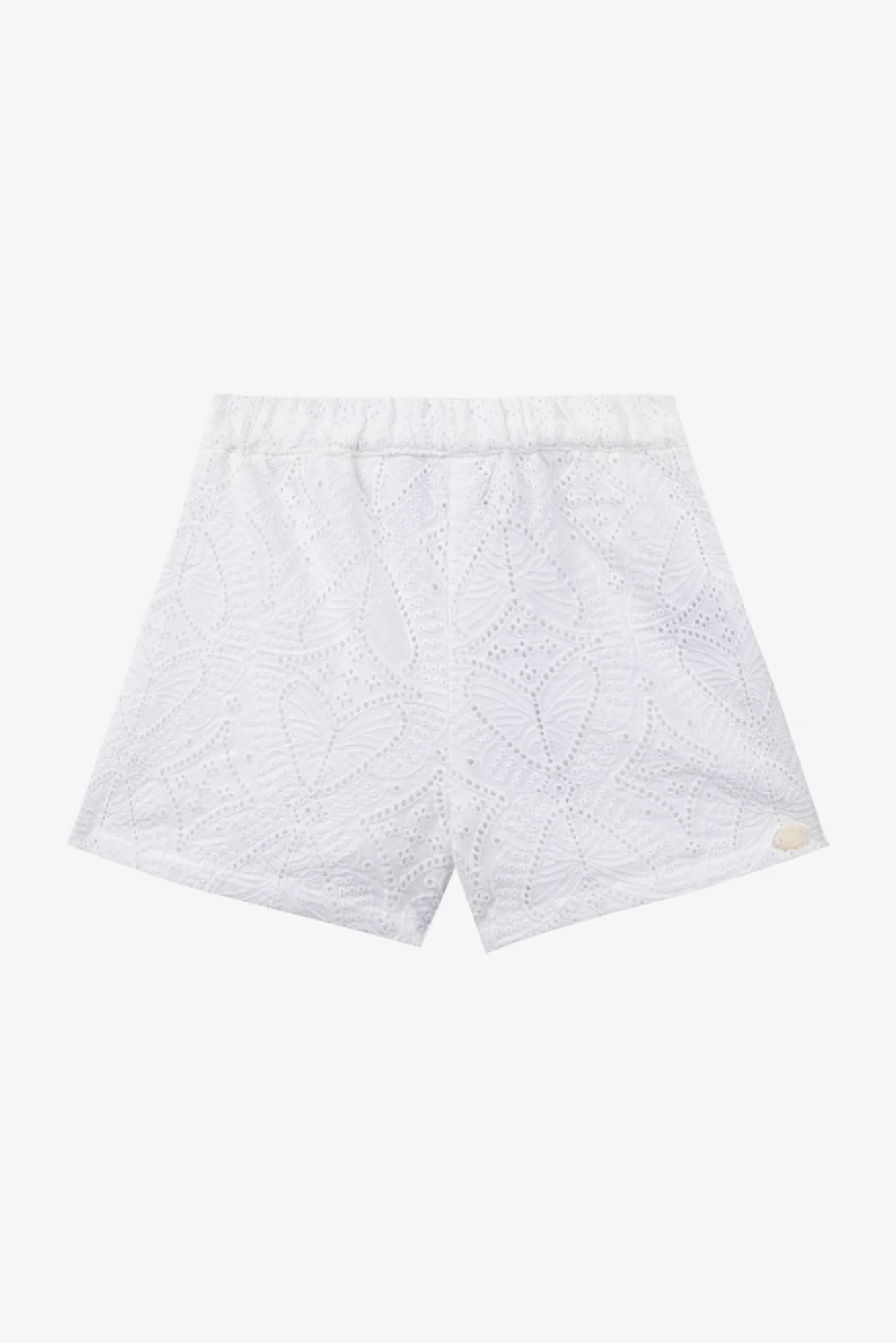 Short - Blanc broderies anglaises - Image 4