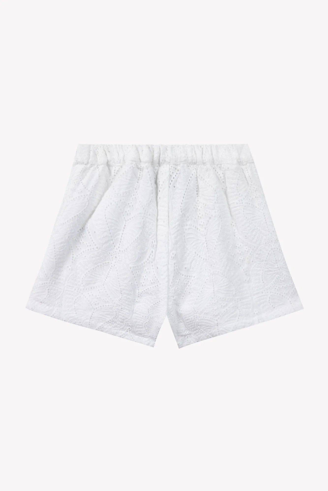 Short - Blanc broderies anglaises - Image 5