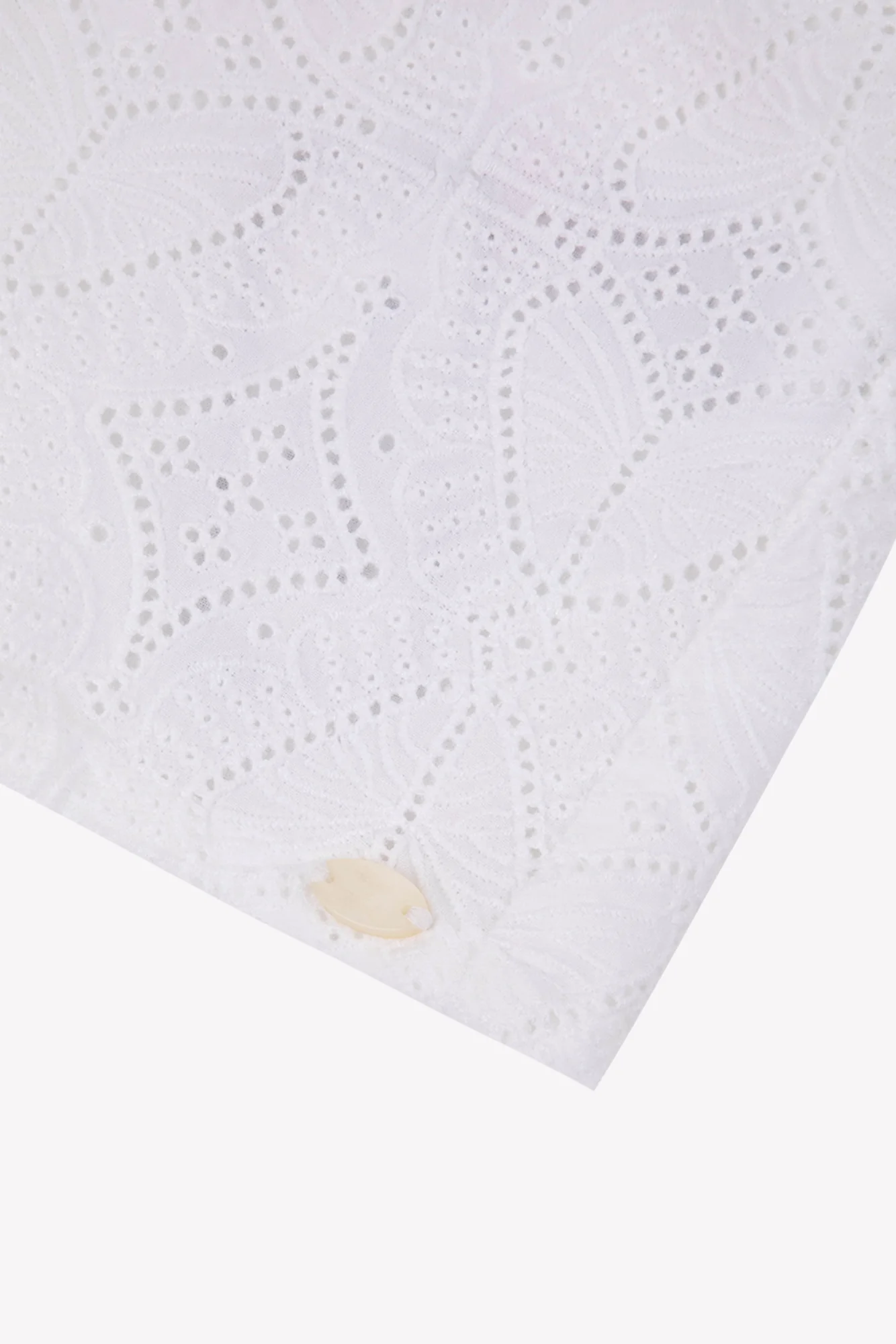 Short - Blanc broderies anglaises - Image 6
