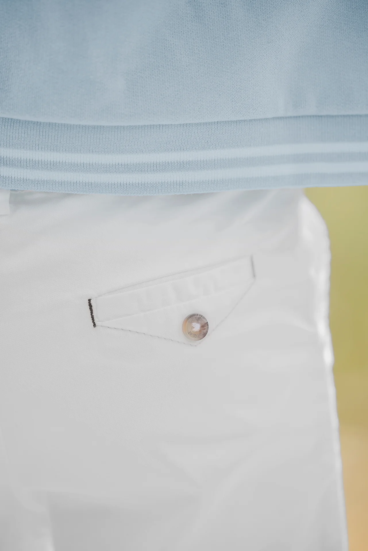 Short - Blanc sergé - Image 3
