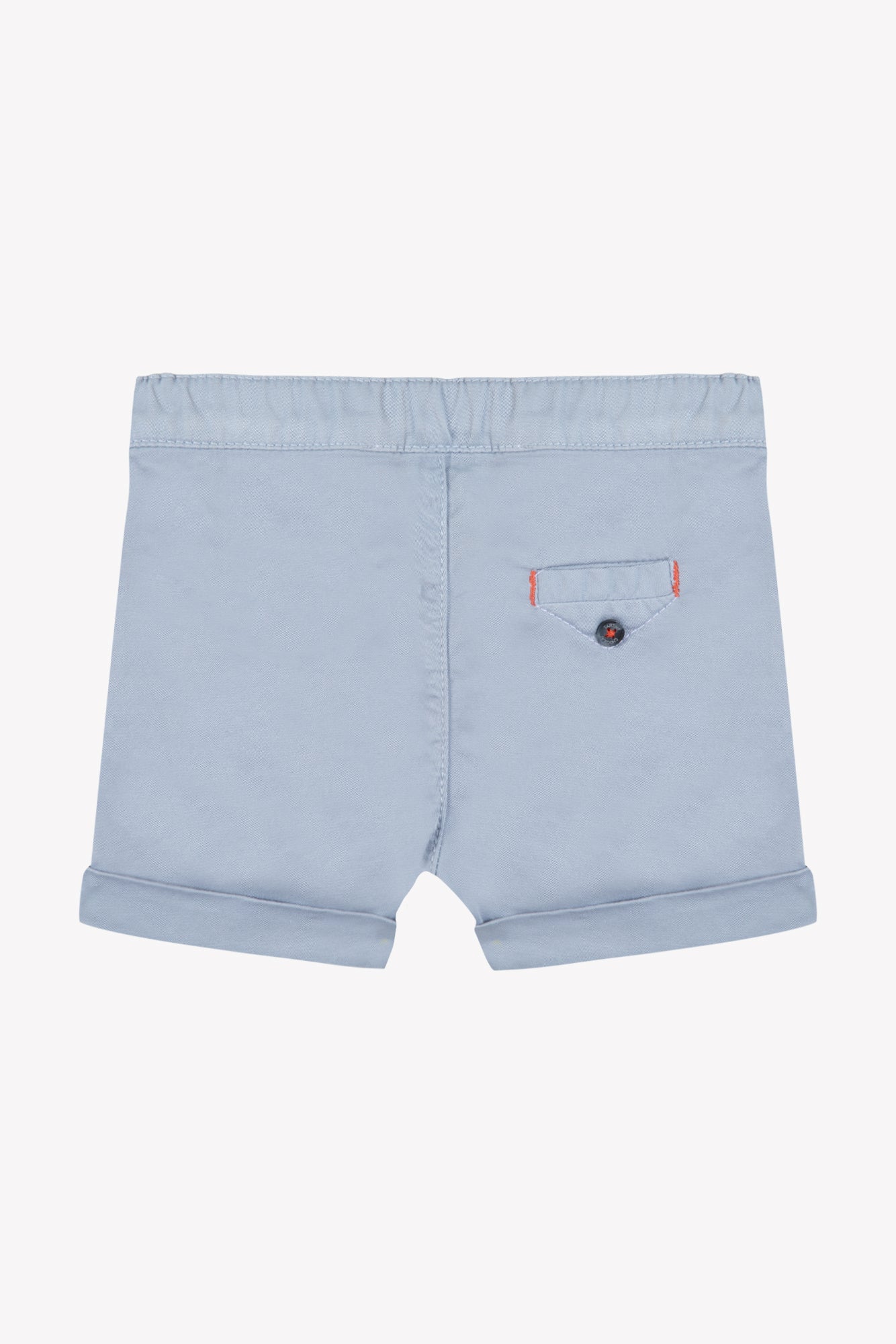 Short - Bleu grisé sergé - Image 4