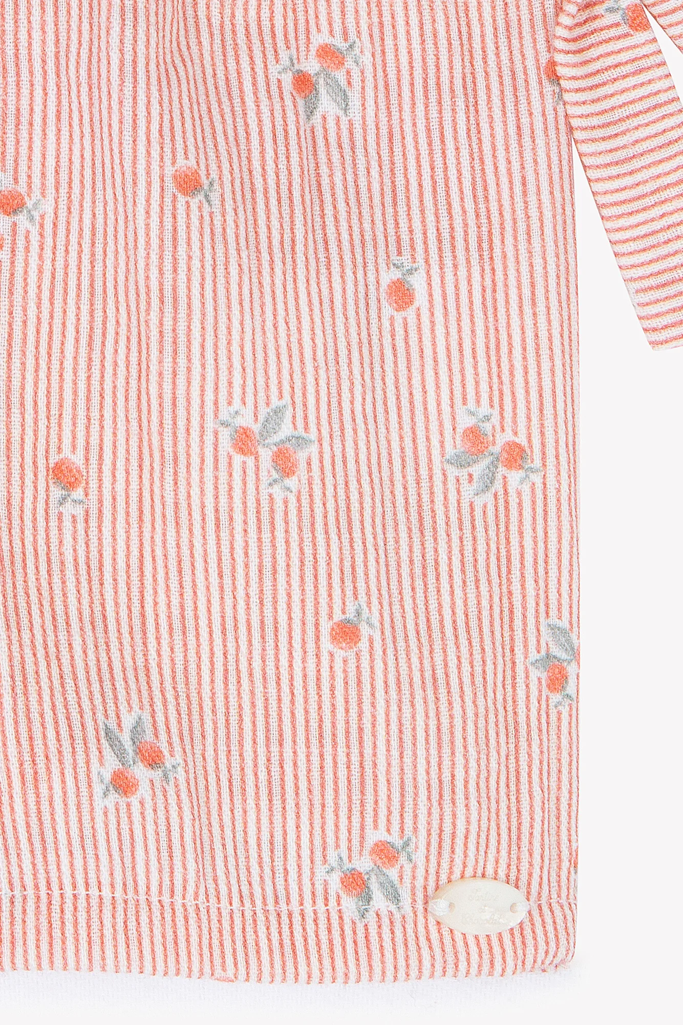 Short - Coquelicot rayures - Image 5