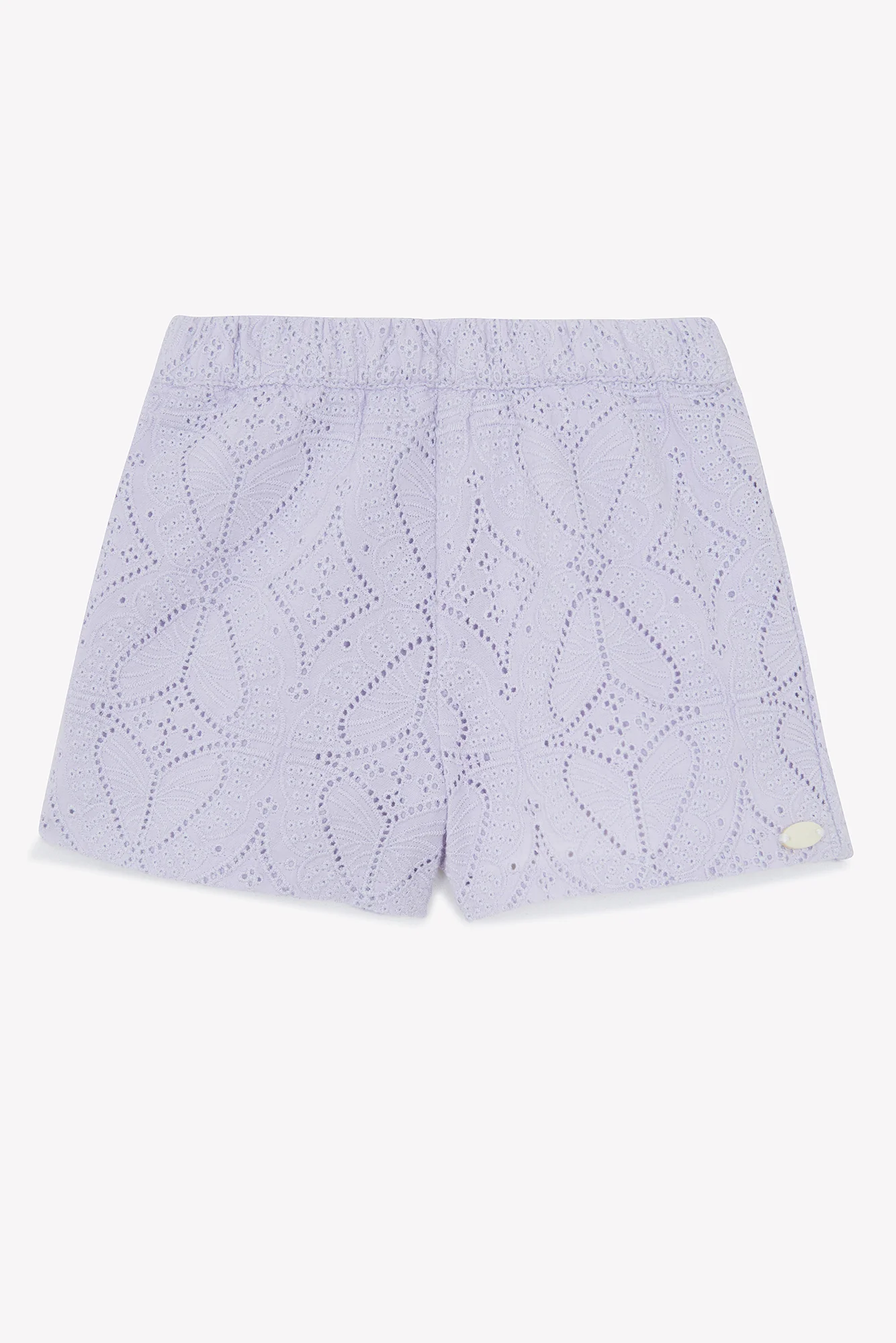Short - Lila broderies anglaises - Image 3