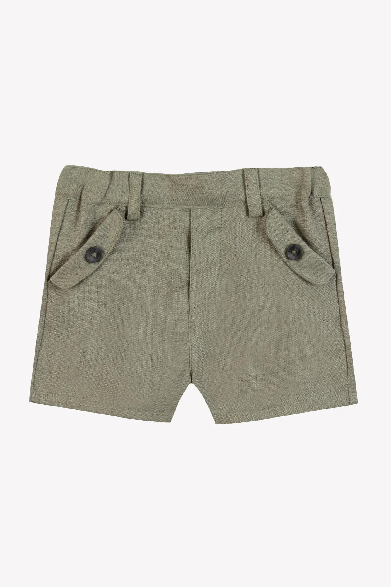 Short - Vert fougère lin - Image 3