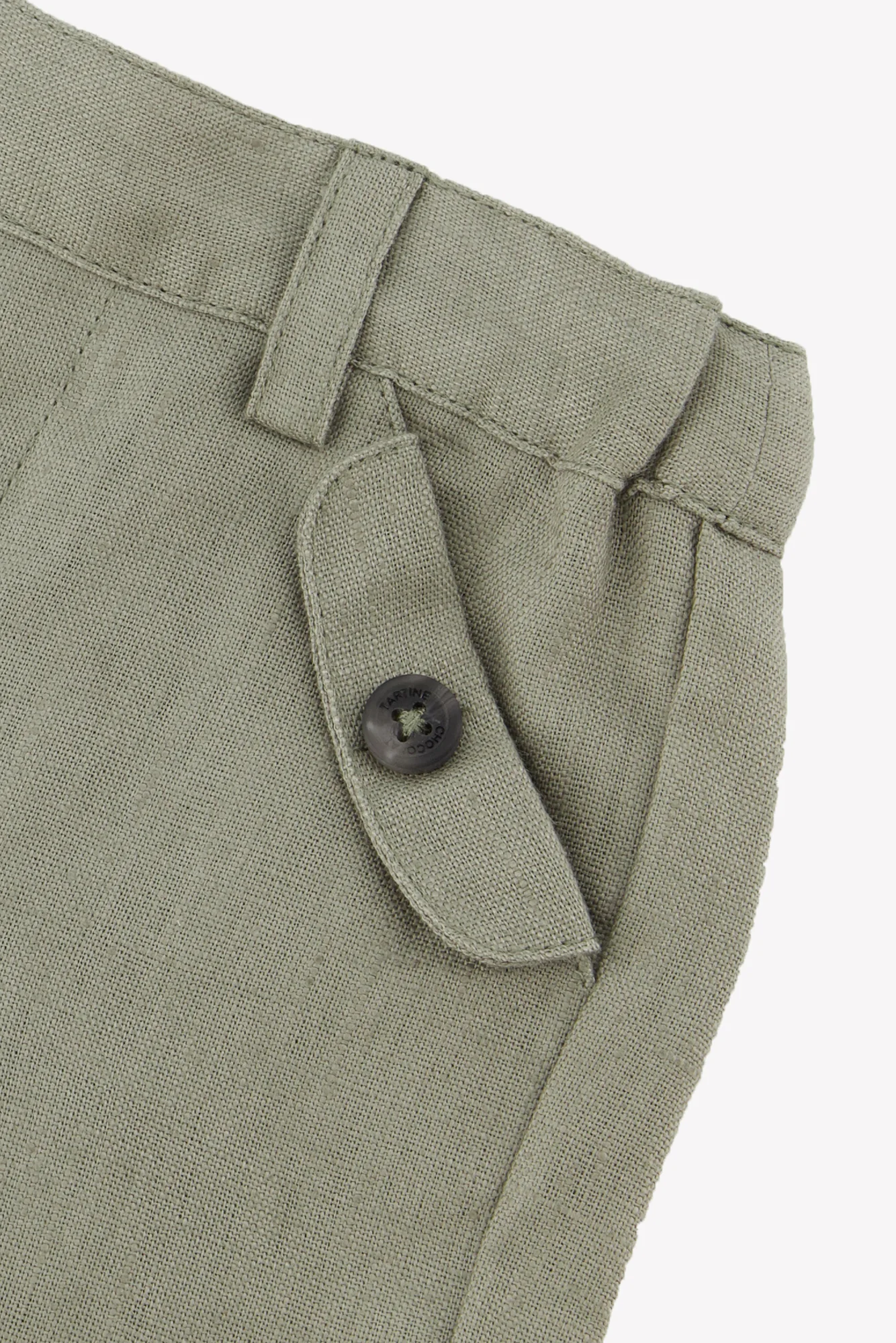 Short - Vert fougère lin - Image 5