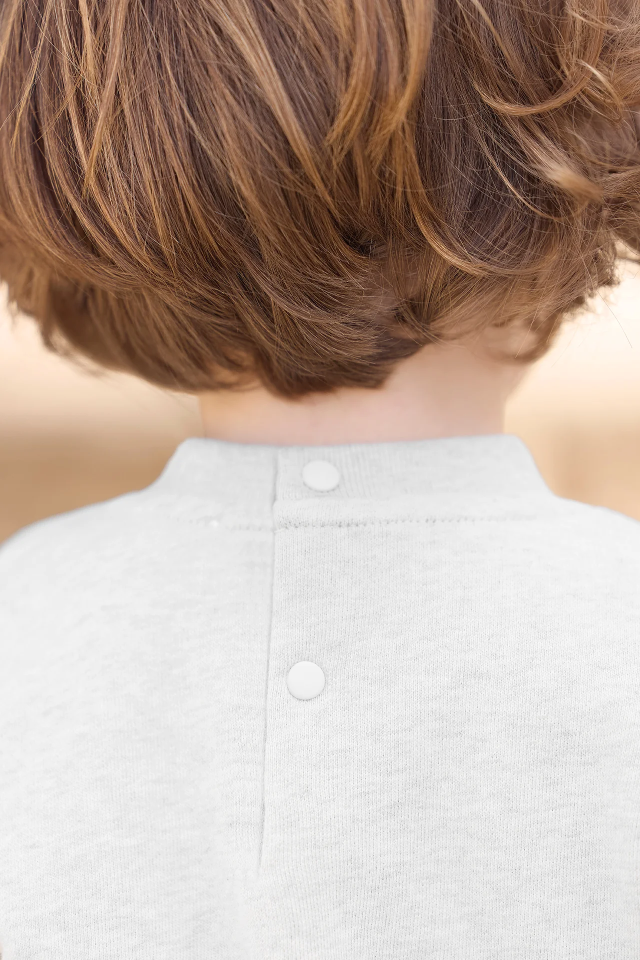 Sweat - Gris chiné illustration ours explorateur - Image 4