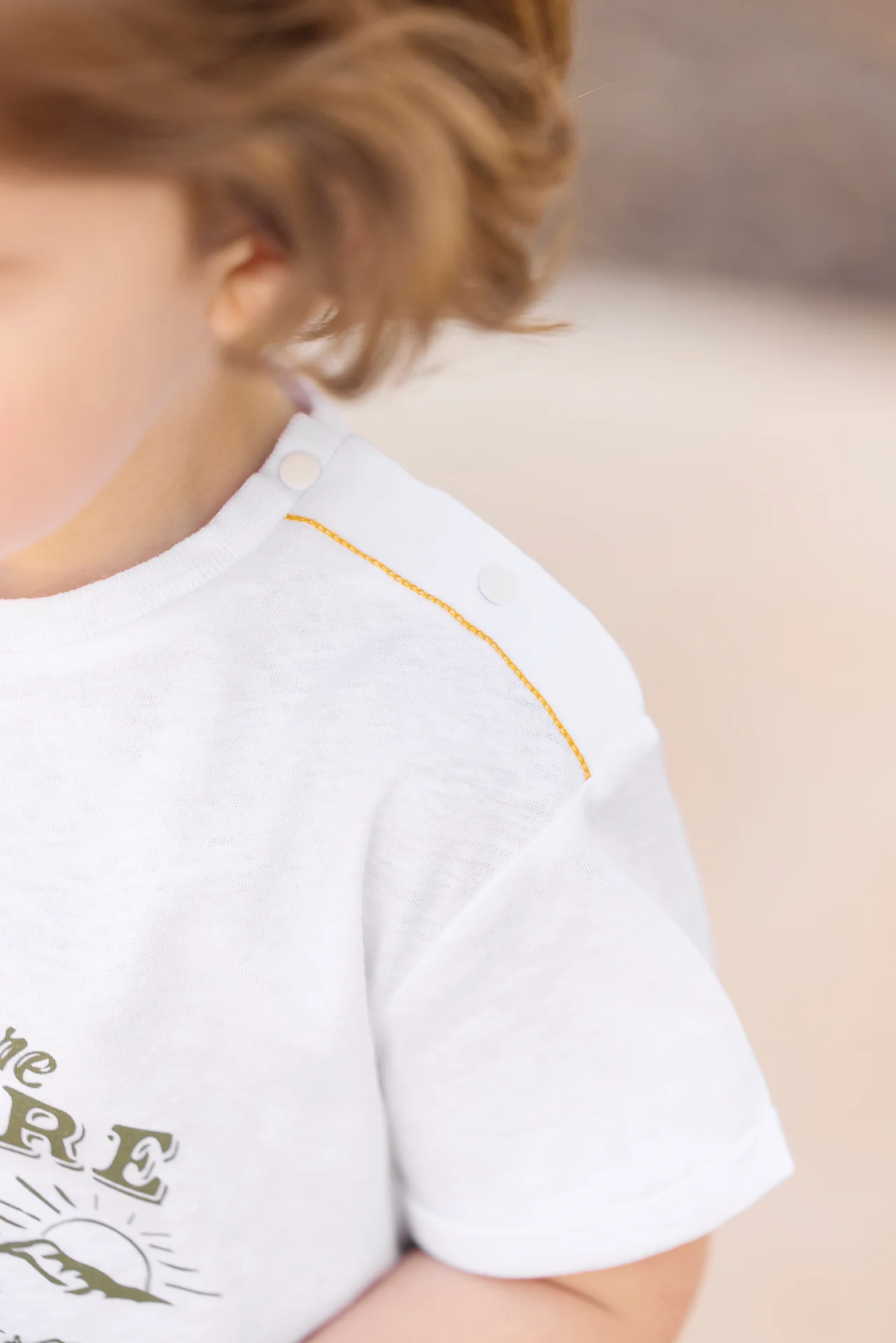 T-shirt - Blanc illustration nature - Image 2