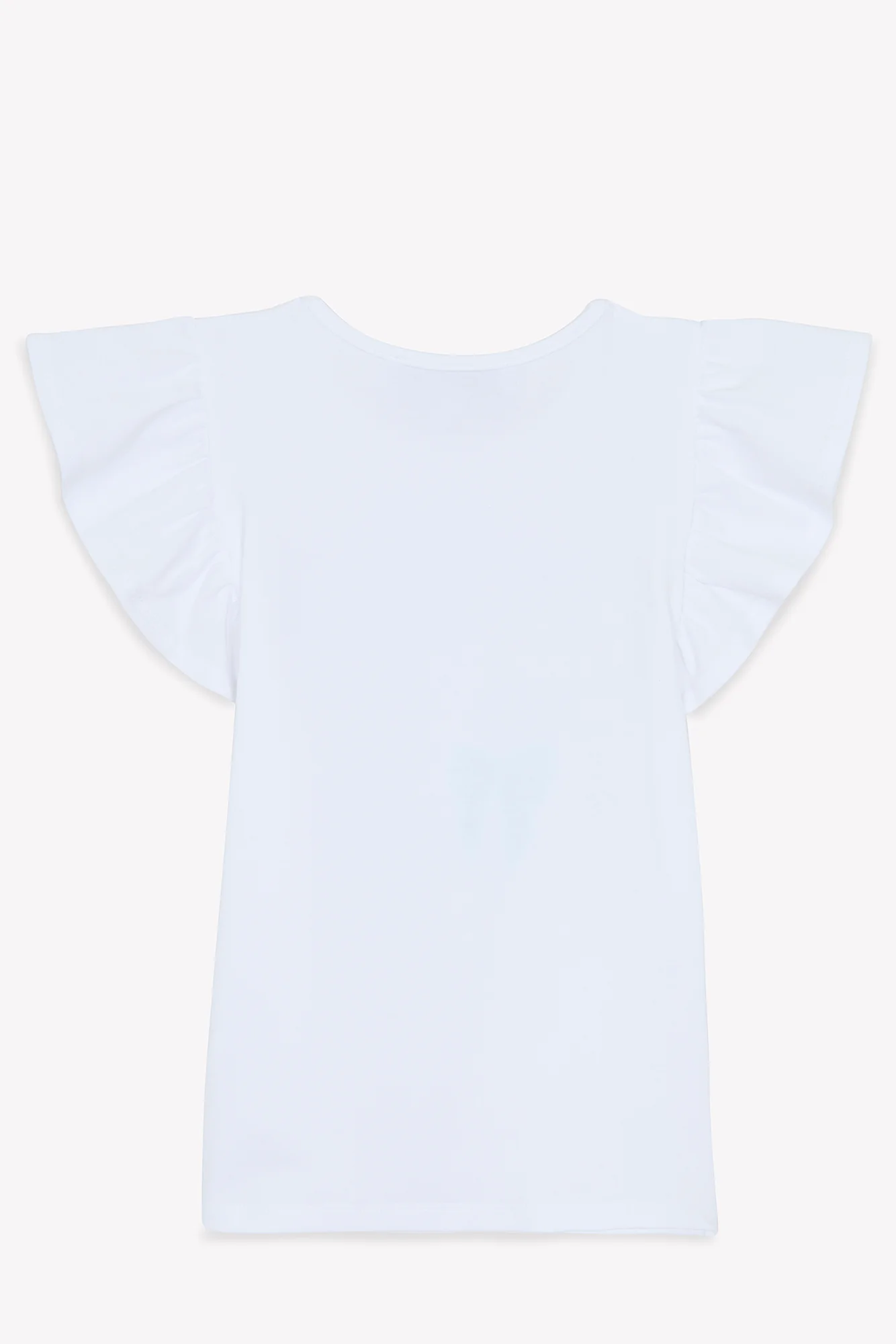 T-shirt - Blanc illustration nœuds - Image 4