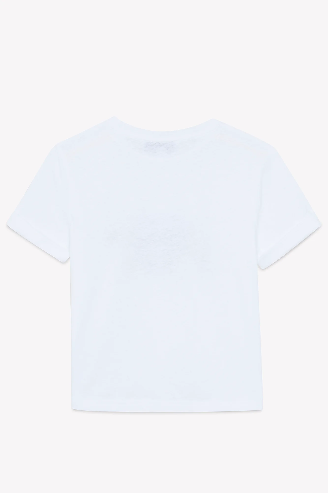 T-shirt - Blanc illustration ours - Image 4