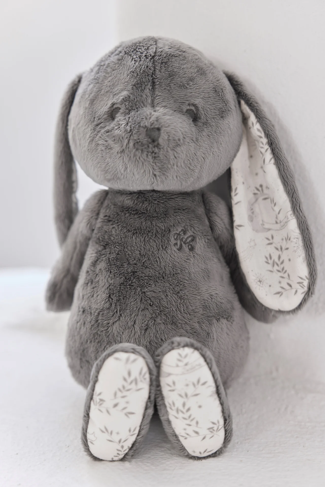 Augustin le lapin - Gris imprimé Rêve étoilé - Image 3