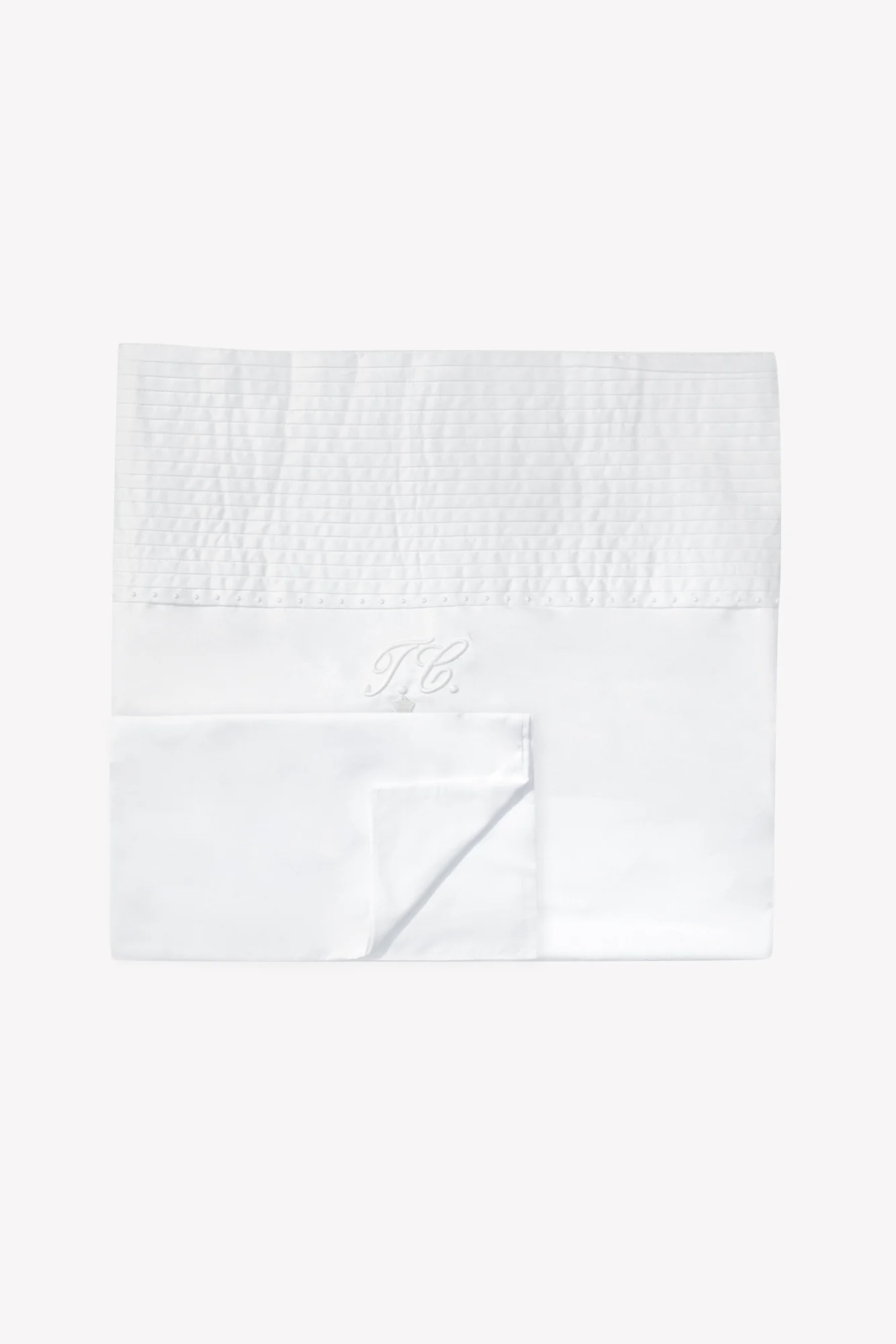 Parure de lit - Monogramme blanc - Image 3