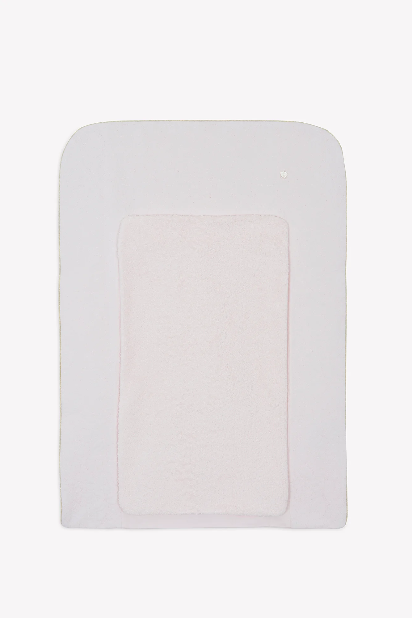 Housse de matelas à langer - Délicatesse rose pâle