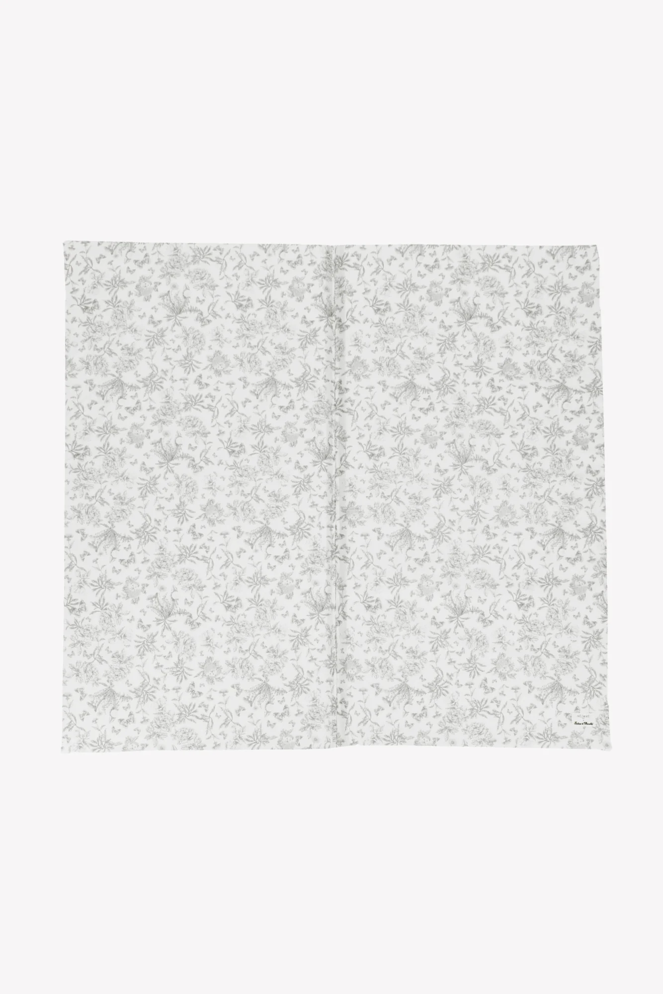 Tapis de vie toile de jouy gris - Mèzamé x Tartine et Chocolat - Image 6