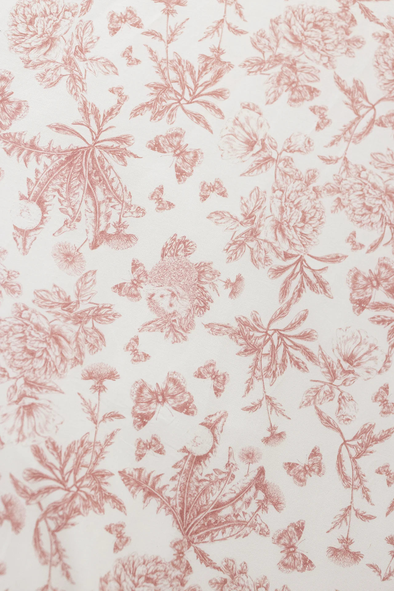 Tapis de vie toile de jouy rose - Mèzamé x Tartine et Chocolat - Image 2