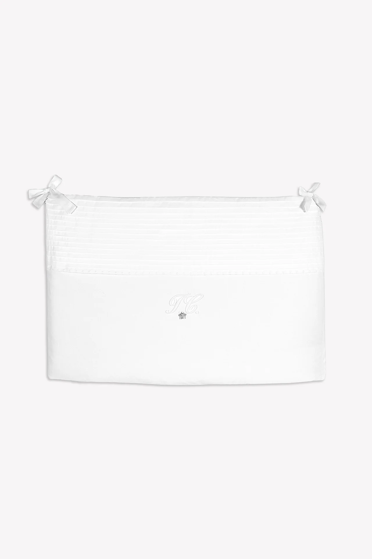 Tour de lit - Monogramme blanc - Image 3