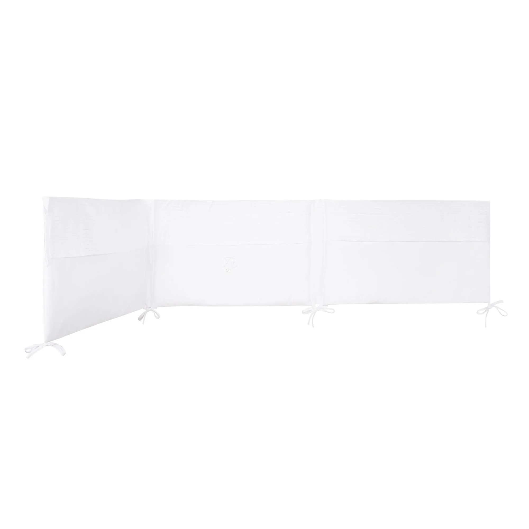 Tour de lit - Monogramme blanc - Image 4
