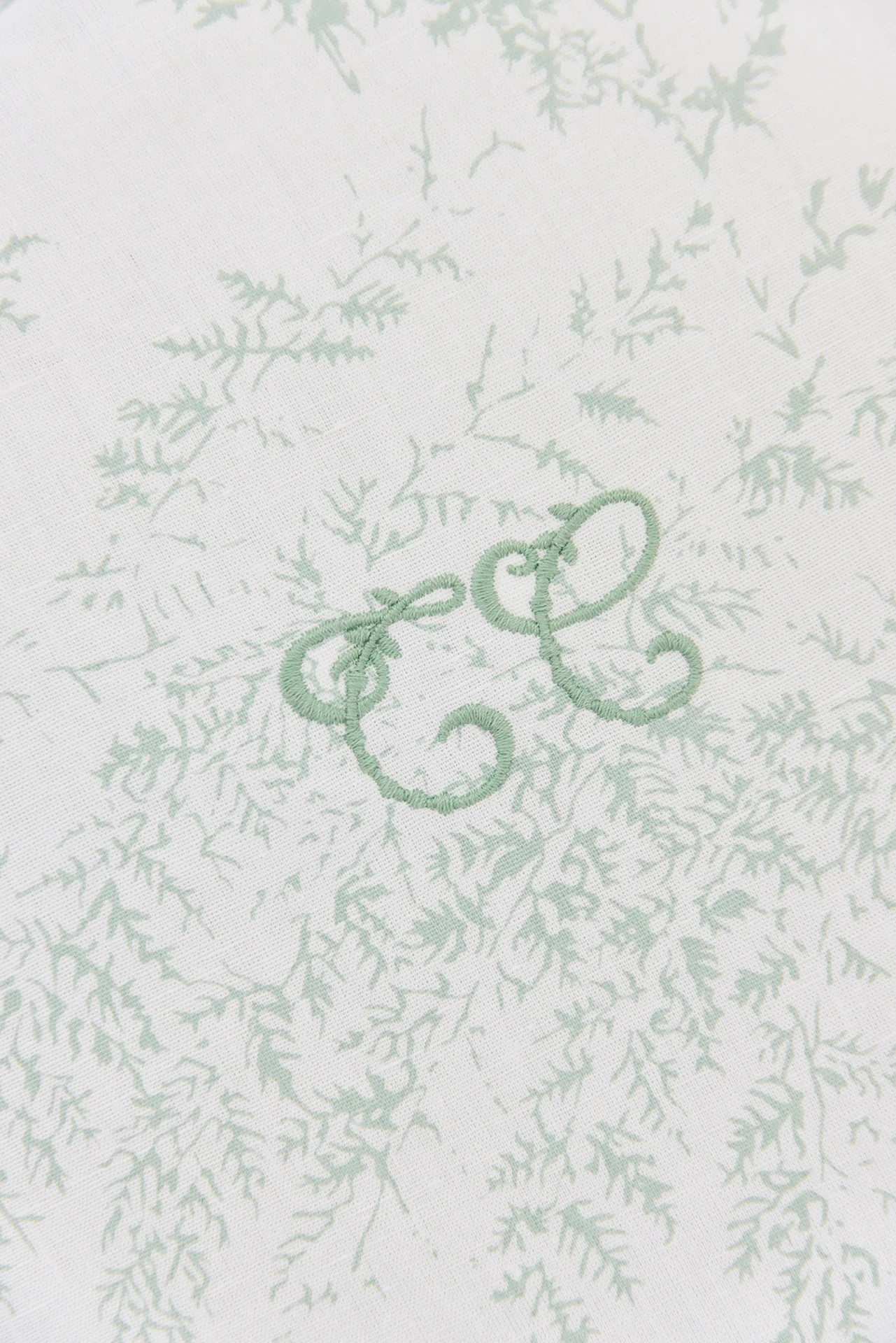Plaid - Réversible Feuillage Vert - Image 6