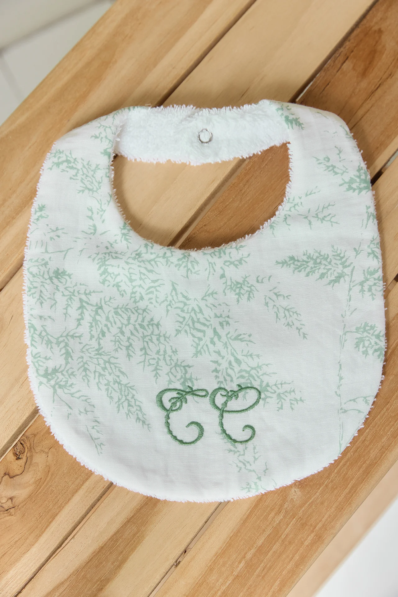 Bavoir - Feuillage Vert T1 - Image 2
