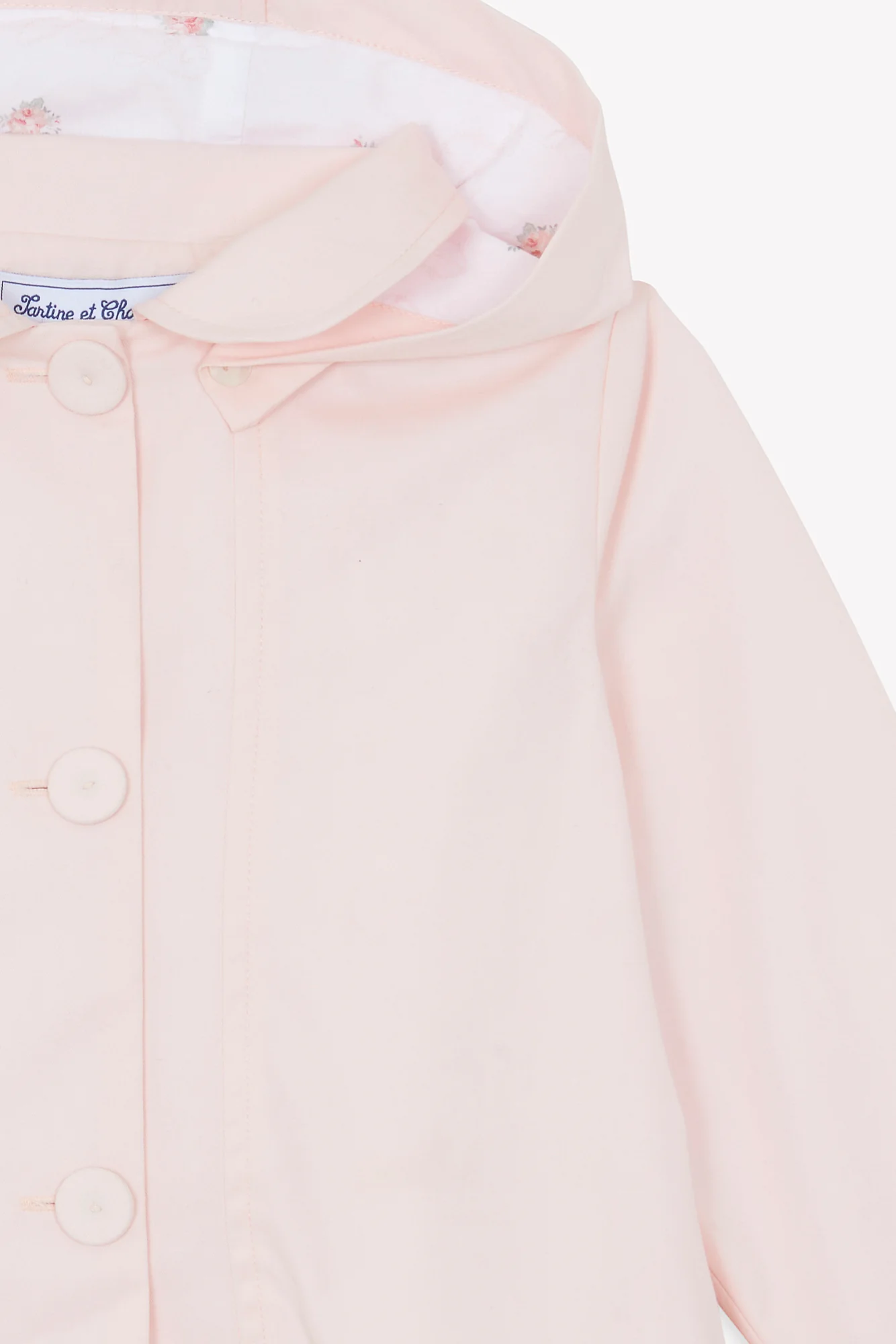 Trench - Pivoine capuche amovible - Image 10
