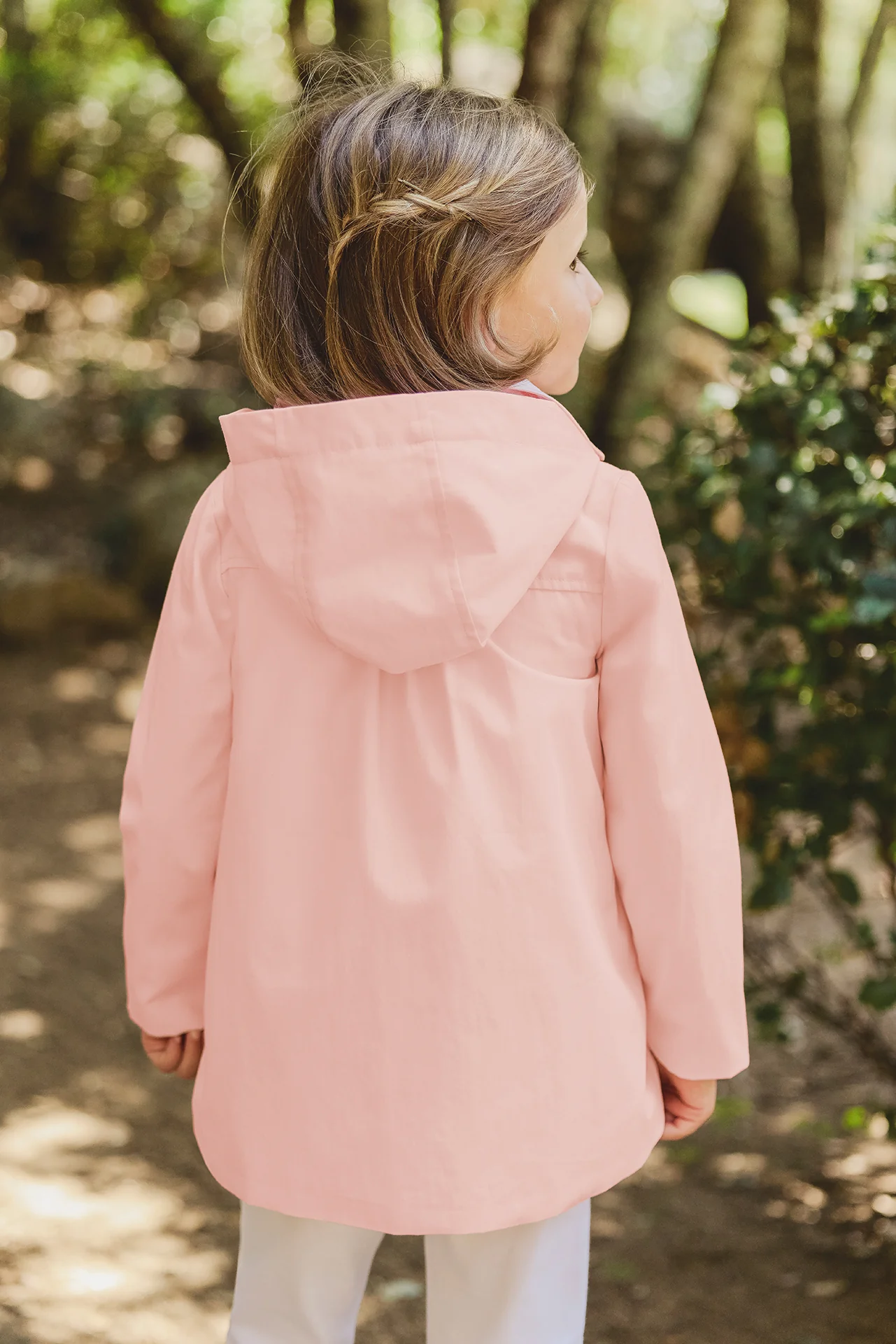 Trench - Pivoine capuche amovible - Image 3