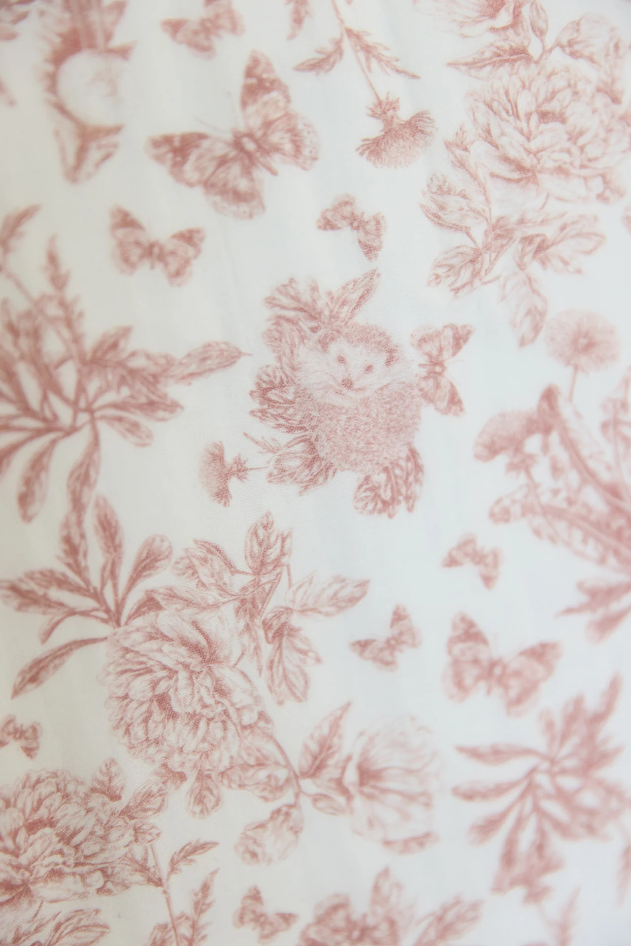 Gigoteuse d'été - T1 Imprimé inspiration toile de jouy rose - Image 3