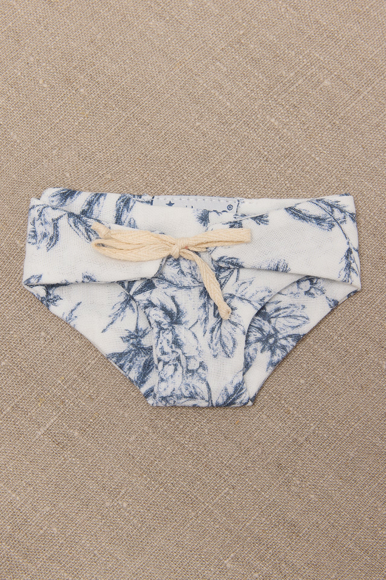 Valise Sidonie - Minikane x Tartine et Chocolat Toile de Jouy bleu - Image 9