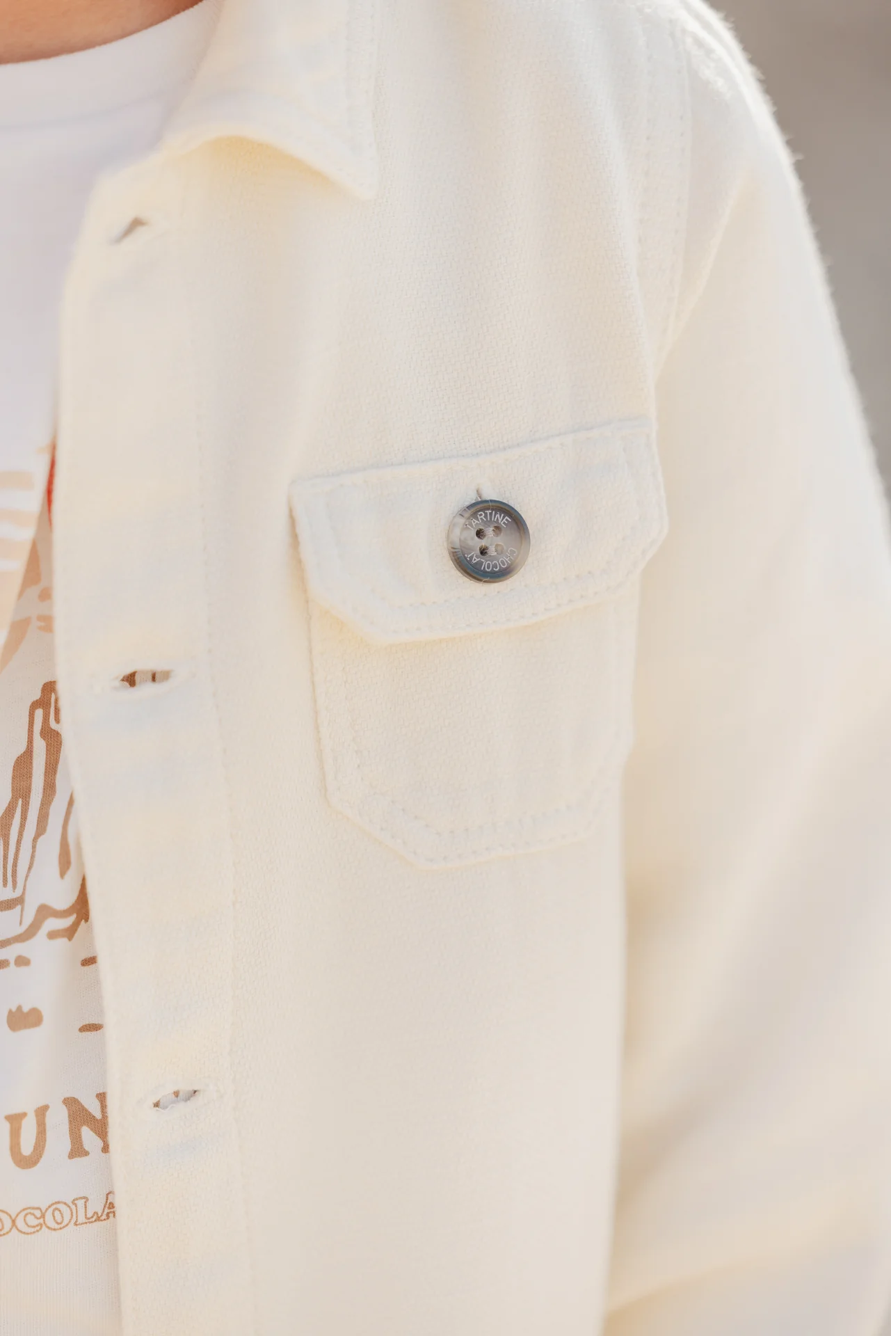 Veste - Beige cowboy - Image 3