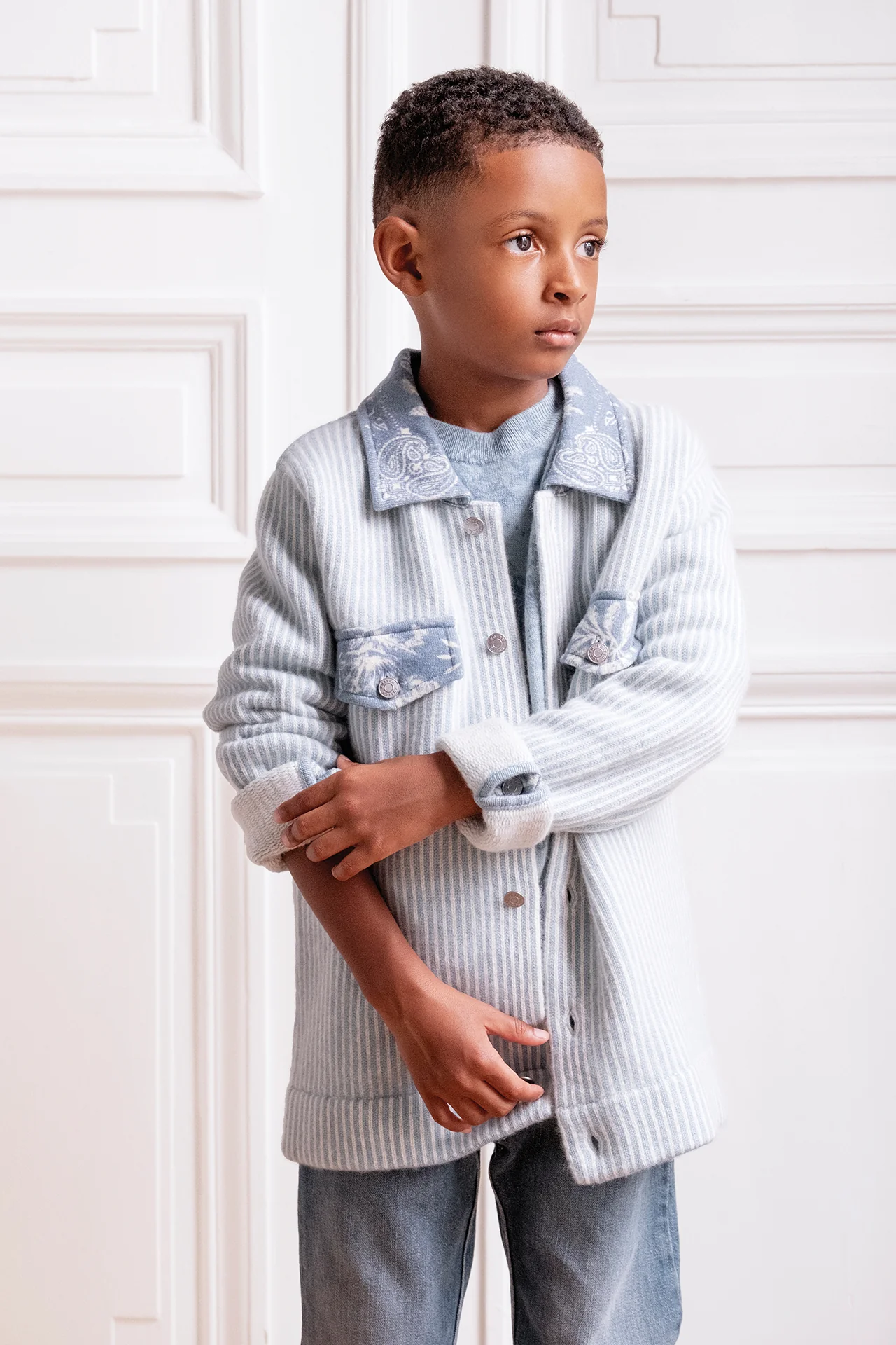 Veste - Bleu Kujten x Tartine et Chocolat - Image 3